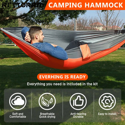 Portable Single Camping Hammock