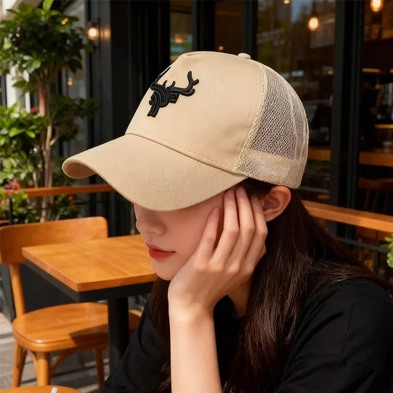 Casquette de baseball unisexe brodée camouflage