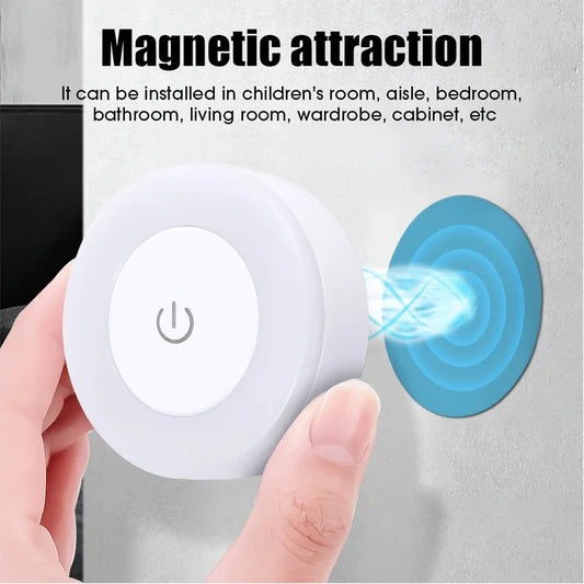 Mini USB Rechargeable LED Touch Night Lights