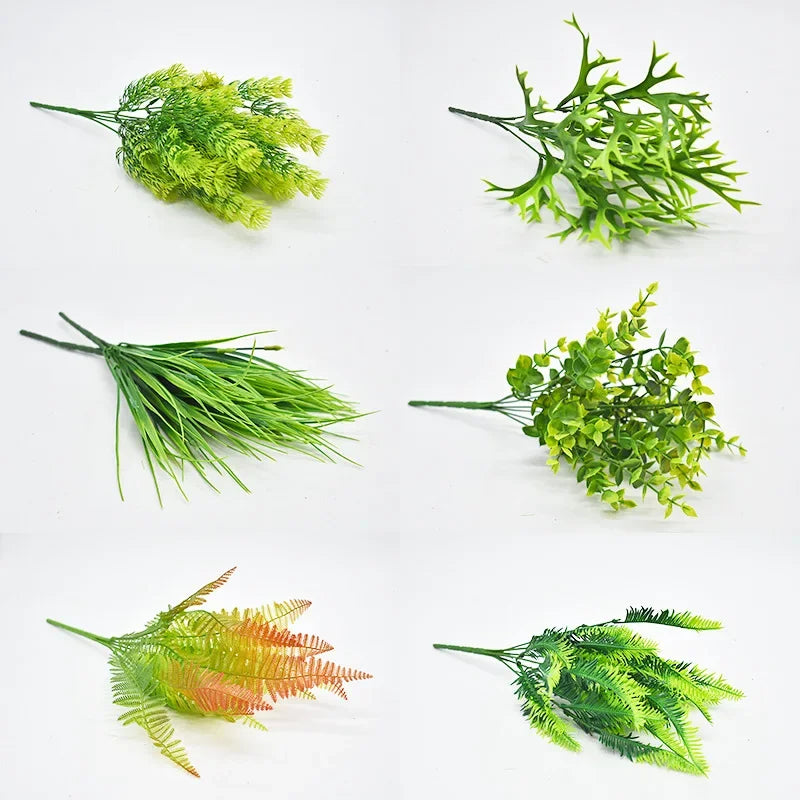 Artificial Plastic Boston Fern Plants