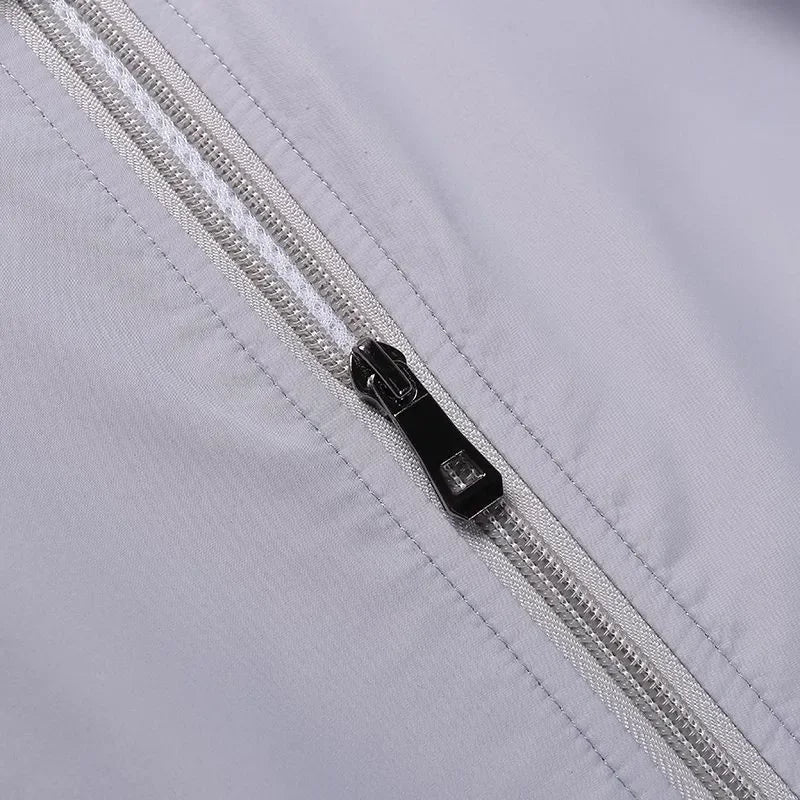 Men Sportswear Spring Autumn 2 Piece Tracksuit Jacket Pant