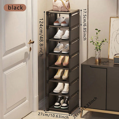 Mehrschichtiger, staubdichter Schuhschrank-Organizer