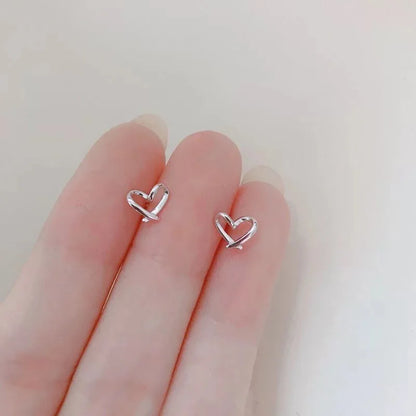 Silver Needles Small Butterfly Women's Earrings
