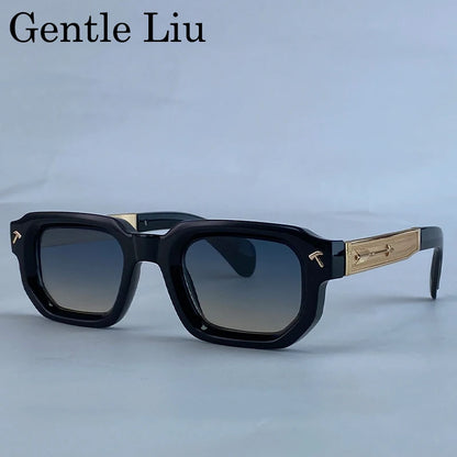 Men's Driving Square Vintage Steampunk Sunglasses