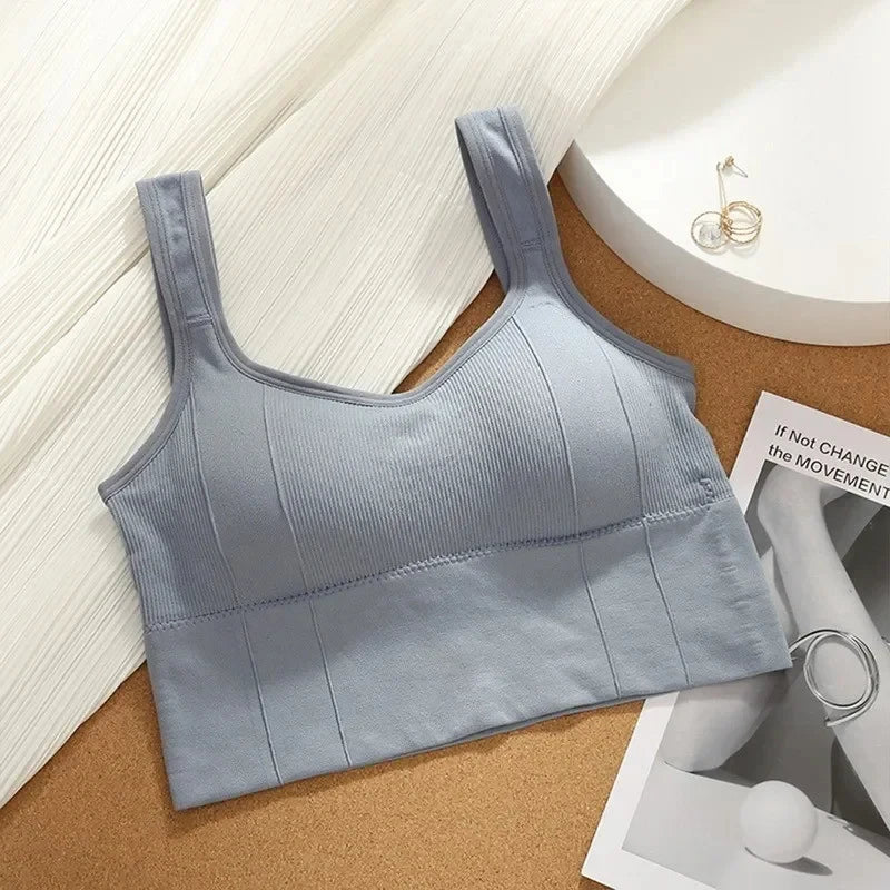 Women's Strapless Sports Bra Back Lingerie Innerwear