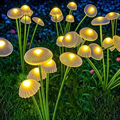 Waterproof Decor LED Solar Mushroom Lights