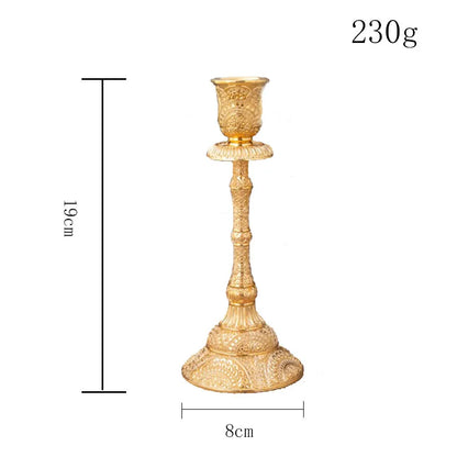 Elegant Decorative Candlestick Holder Set