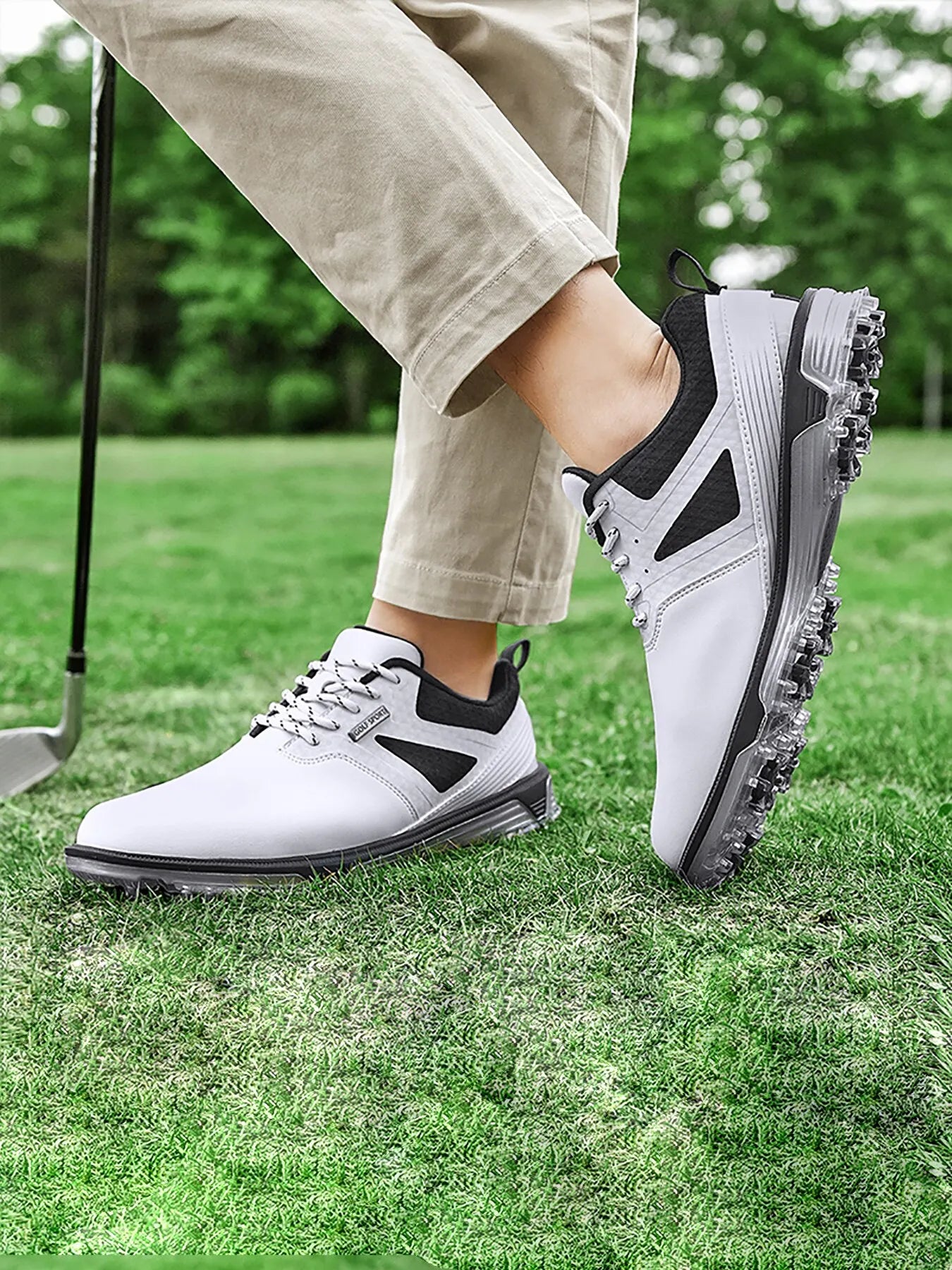 Professional 9-Spike Golf Shoes for Men