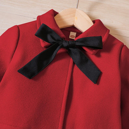 Ensemble 3 pièces de Noël rouge pour bébé fille