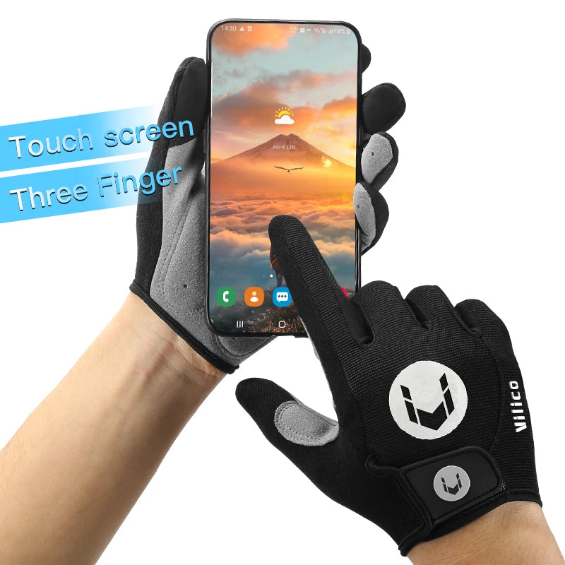 Anti-Slip Full Finger Cycling Gloves