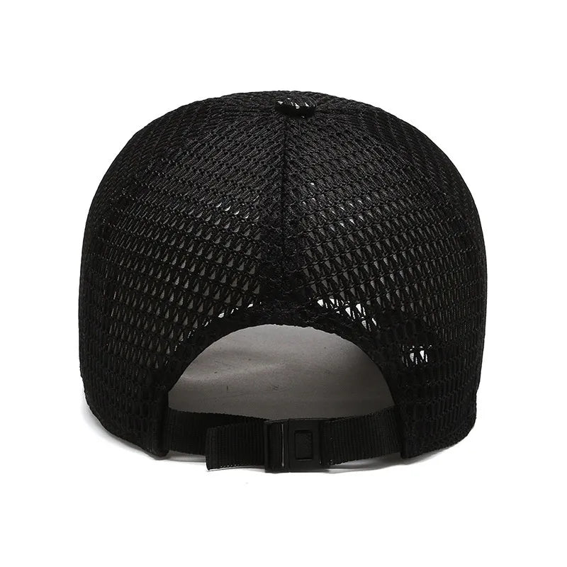 Adjustable Breathable Caps Quick Dry Mesh Running hat for unisex