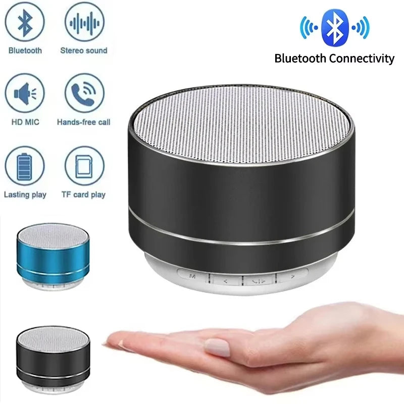 AI Voice Control Mini Portable Bluetooth Speaker