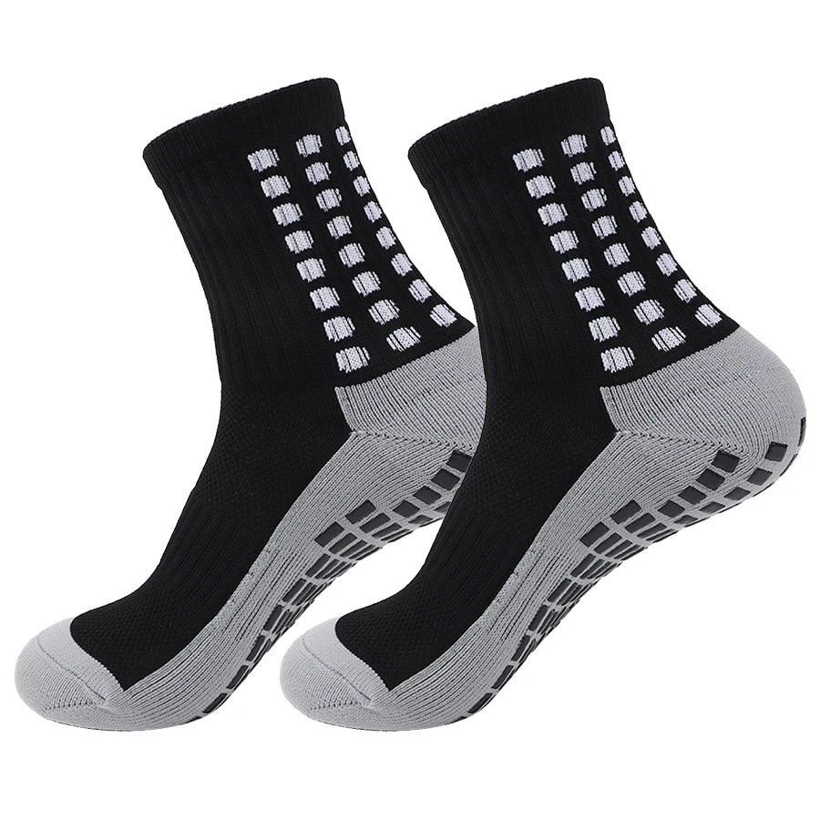 Non-Slip Silicone Bottom Outdoor Sports Socks for Men & Women