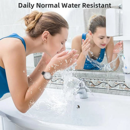 Hochwertige, minimalistische Herren-Armbanduhr aus Wolframstahl