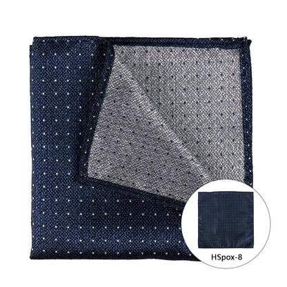 Pochette de costume homme à motif cachemire multicolore – Mouchoir de mariage tissé jacquard