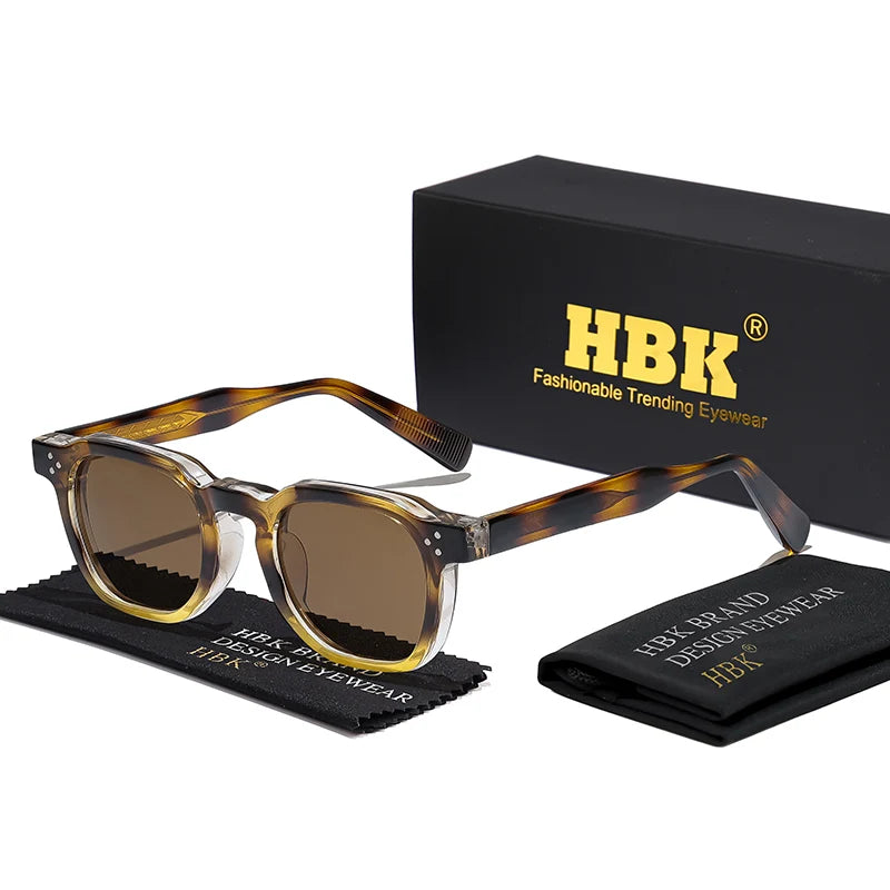 Unisex Retro Square Punk Sunglasses