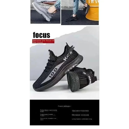 Leichte, atmungsaktive Mesh-Sneaker für Herren