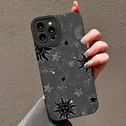 Coque antichoc pour téléphone Moon &amp; Sun