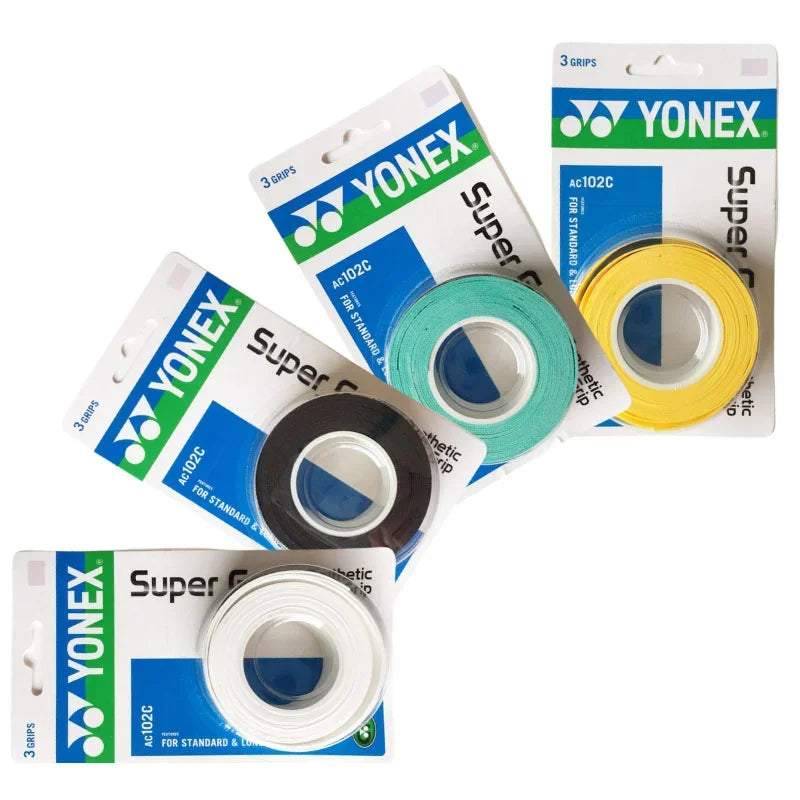 Lot de 3 poignées antidérapantes professionnelles YONEX