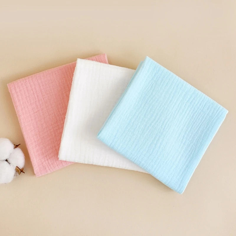 Newborn Baby Cotton Washable Double Layer Soft Baby Towels