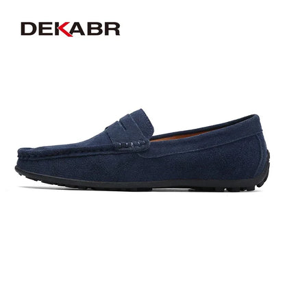 Hochwertige weiche Loafer aus echtem Leder für Herren