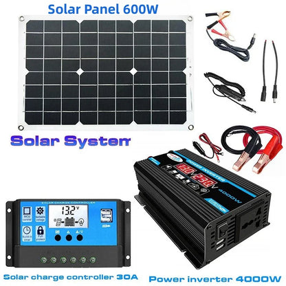 110V/220V Solar Inverter - Complete Solar Power Kit