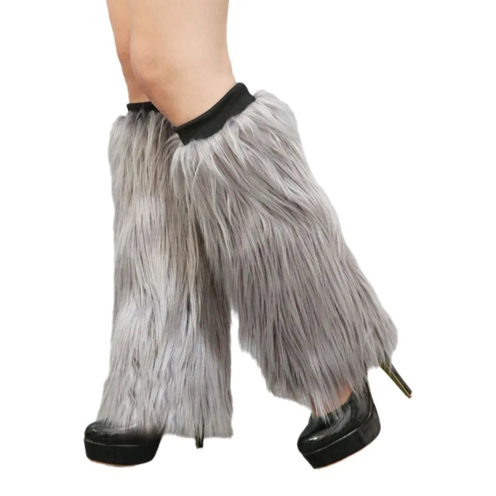 Women's Furry Leg Soft Faux Fur Boots