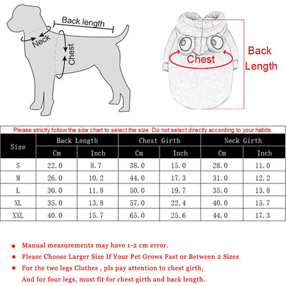 Hunde-Kapuzenpullover – Haustierkleidung