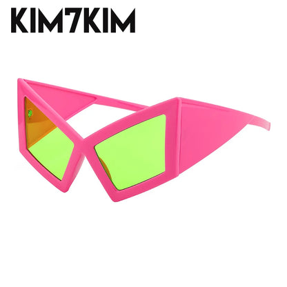 Women's Big Frame Oversized Cat Eye Sunglasses