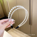 6 Double-layer different-color pearl hoop (FB2113)