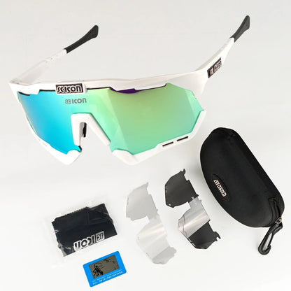 Photochromic Polarized Cycling Sunglasses UV400 – Lightweight Sports Glasses
