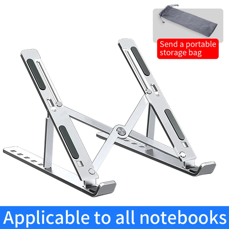 Non-Slip Aluminum Alloy Foldable Laptop Stand