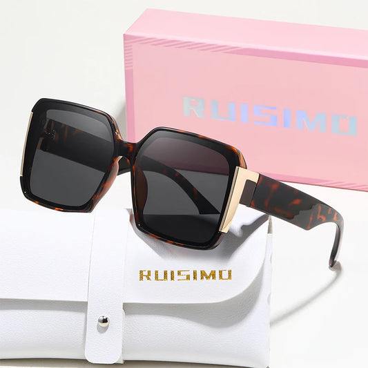 Women's Anti Reflective UV400 Square Gradient Sunglasses