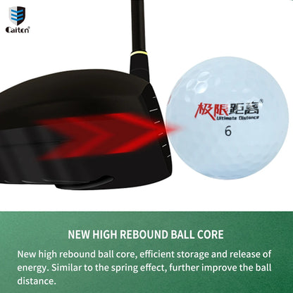 12pcs Double Layer Extreme Range Golf Ball