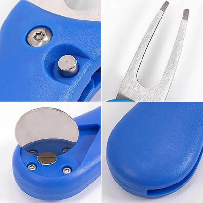 Golf-Divot-Reparaturwerkzeug – Ballmarker