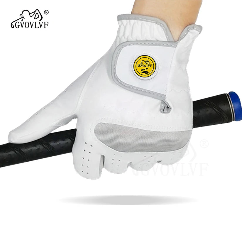 Micro Soft Fabric Golf Glove with Marker