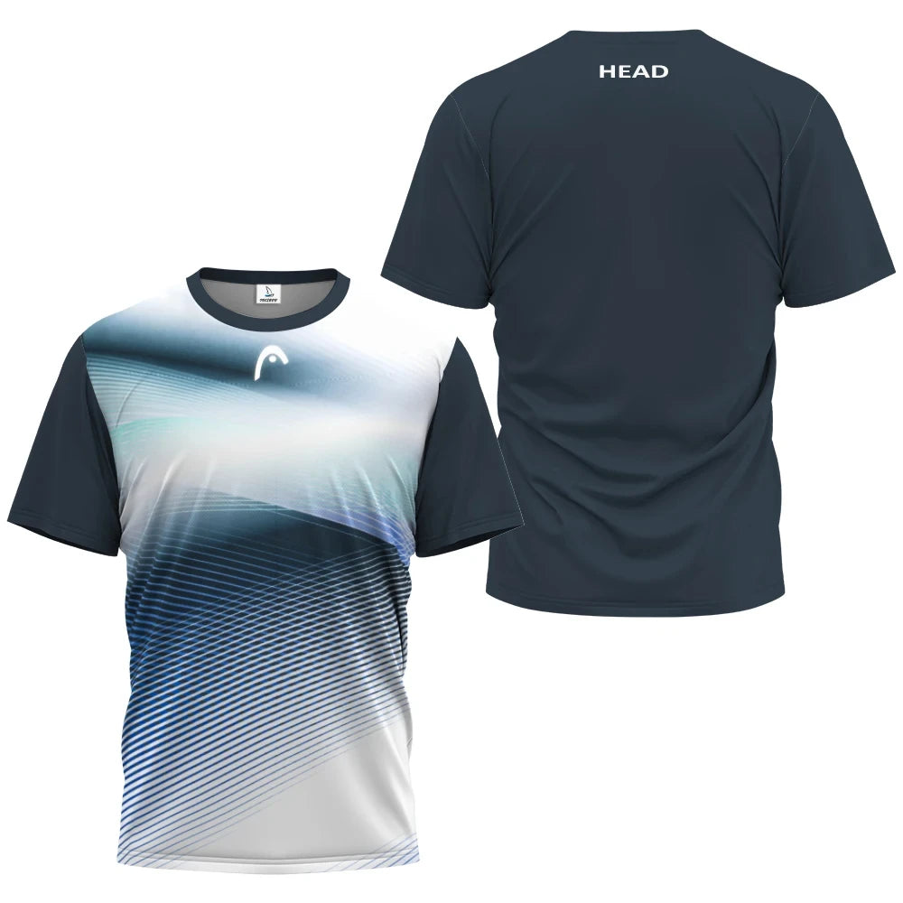 Quick-Dry Unisex Tennis Short Sleeve Sport Top