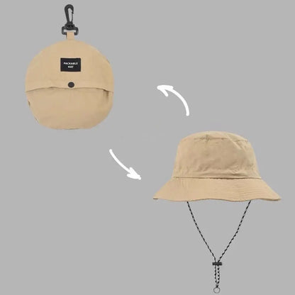 Chapeau de pêcheur imperméable pliable