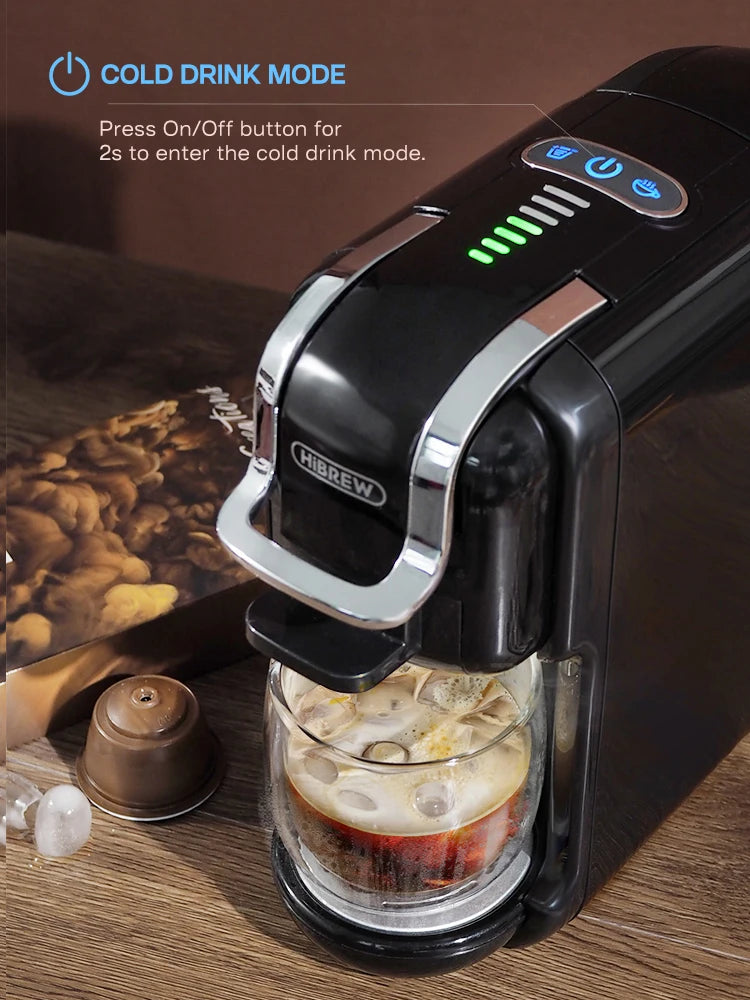 Versatile 5-in-1 Capsule Coffee Machine