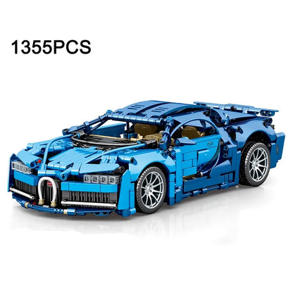 Bugatti Lamborghini Rennwagen-Bausteinset