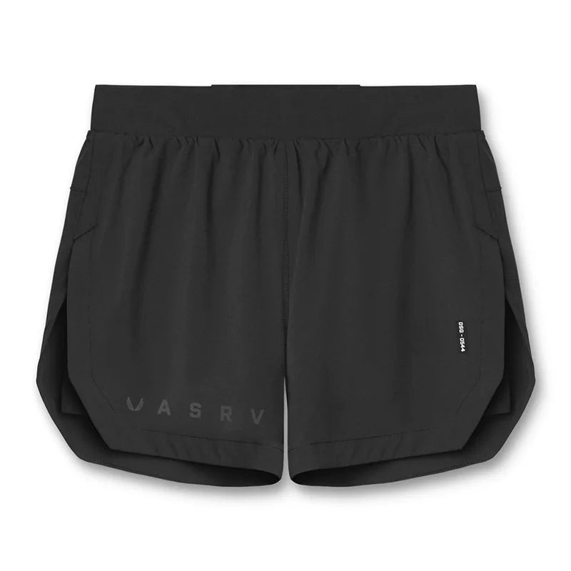 Quick Dry Double Layer Men's Outdoor Sports Shorts