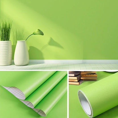 Decorative Wall Paper Furniture Renovation Stickers Kitchen Cabinet Waterproof Wallpaper.