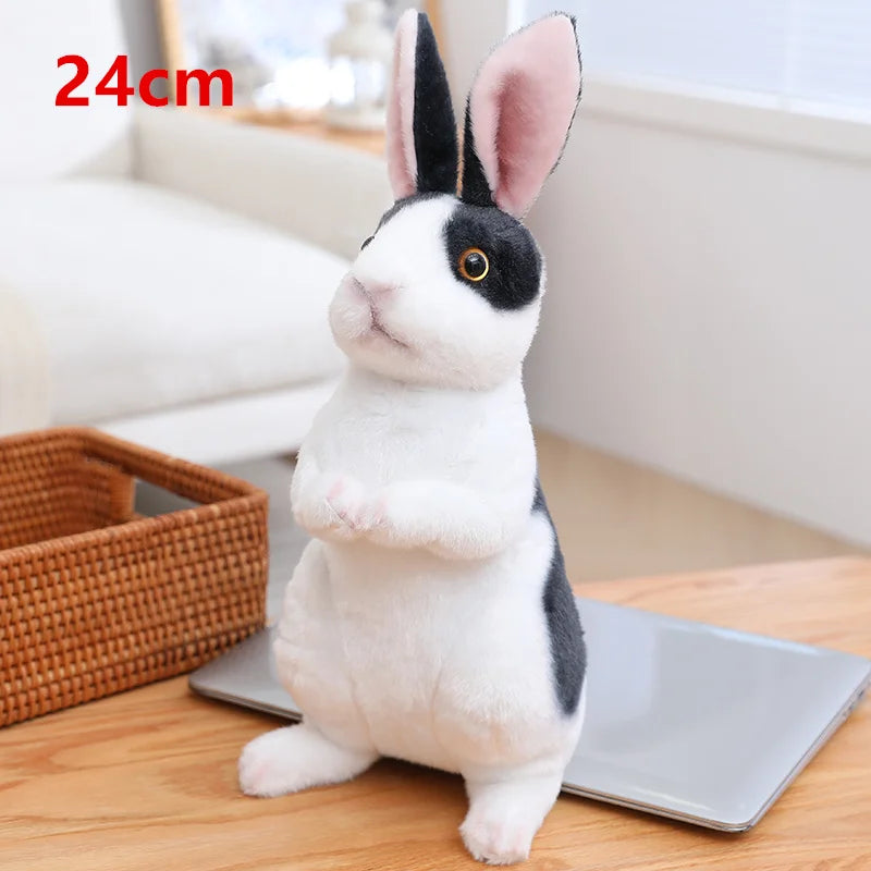 Realistic Interactive Plush Bunny Rabbit Toy