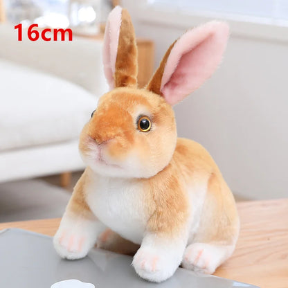 Realistic Interactive Plush Bunny Rabbit Toy