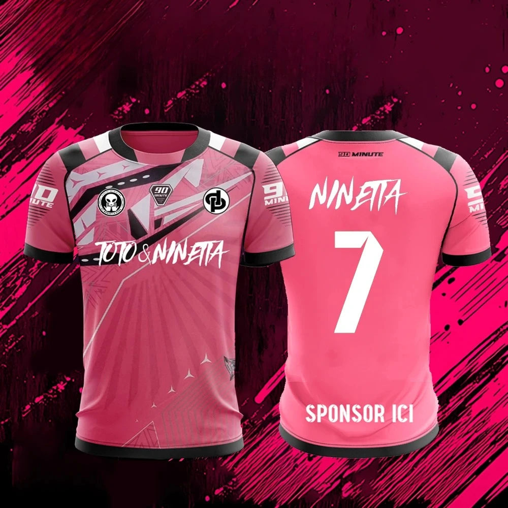 Summer Youth Breathable Training Football Shirts