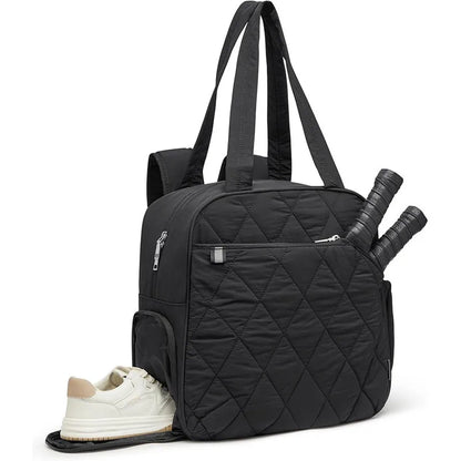 Pickleball Bag with Shoe Compartment & Waterproof Pocket – Unisex Tennis & Padel Backpack