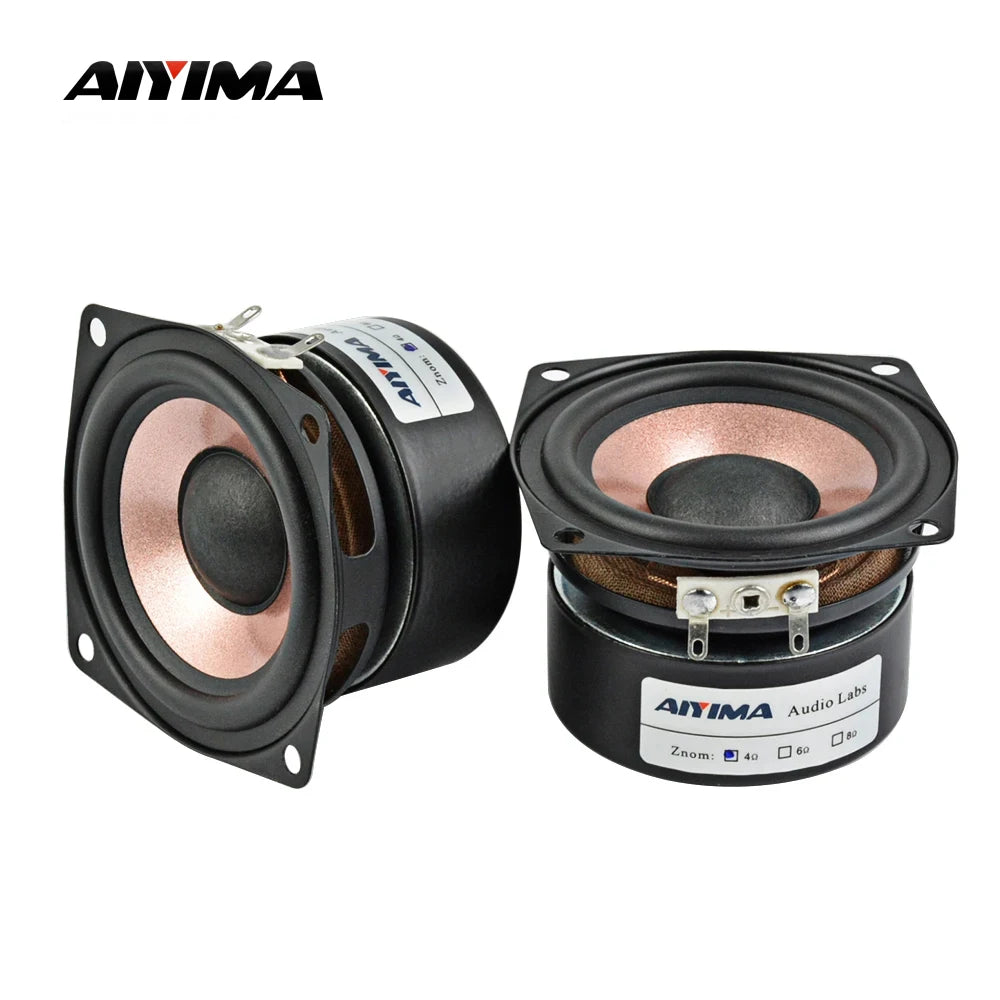 AIYIMA 2.5-Inch HiFi Audio Speakers 15W