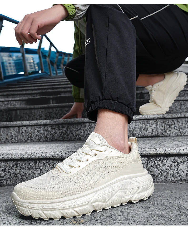 Schwarze, atmungsaktive, rutschfeste Damen-Laufschuhe