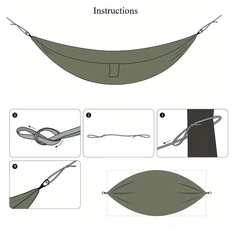 Lightweight Beach Backpacking Outdoor Camping Hammocks
