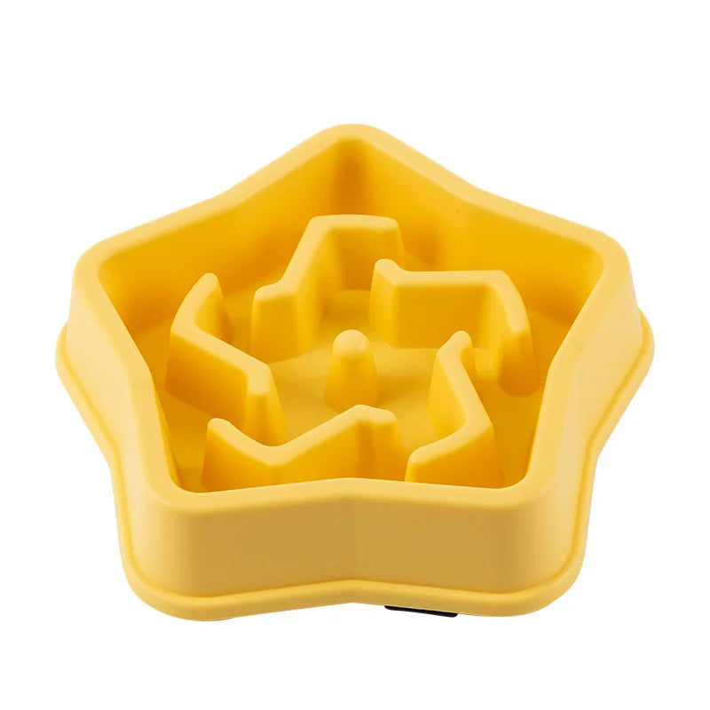 Interactive Slow Feeder Dog Bowl Puzzle Toy